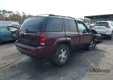 2006 Chevrolet Trailblazer Lt из США, поврежденный, VIN 1GNDS13SX62351016